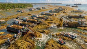 Как инженеры превратили катастрофу с саргассовыми водорослями в Карибском бассейне в богатство.