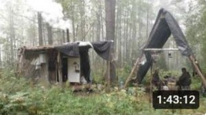 Жизнь ОТШЕЛЬНИКА Изба Рыбалка на Щуку в ДЕВСТВЕННОЙ ТАЙГЕ 2025 Руд 21авг Сплав Охота Поход Медведь