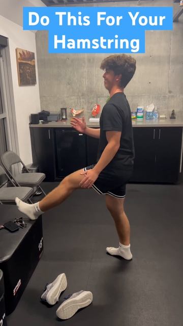 standing sl hamstring box iso overcoming | Преодолевающая изо ЗПБ в бокс стоя на 1 ноге