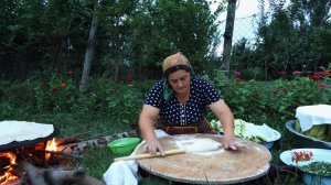 Торт Цветы из деревенских одуванчиков Азербайджанская Кухня Деревенская Кухня  Рецепты