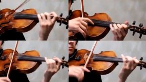 З.Багиров РОМАНС  для 4-х скрипок  ДМШ  13 Очень красивая музыка.