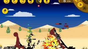 Stick War Legacy, миссия 417 ( insane, без баффов)
