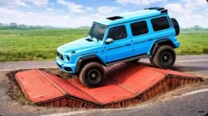«Машины против перевернутых лежачих полицейских» №26 в BeamNG Drive!