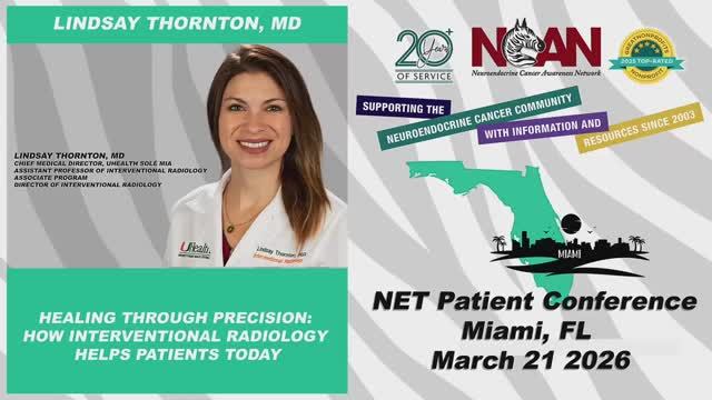 NCAN Miami Patient Conference 2026 - How Interventional Radiology Helps Patients Today