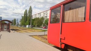 Трамвай Старого Оскола 9 мая