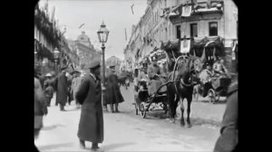 Москва Тверская улица 1896 год/Moscow, Tverskaya Street in 1896