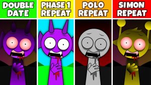 Incredibox Sprunki： Phase 1, Polo, Simon REPEAT После ДВОЙНОГО СВИДАНИЯ