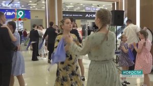 «Синий платочек» стал масштабной акцией: в Старом Осколе танцуют вальс Победы