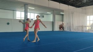 ЖП 2 спортивный, Росинская Рианна - Проценко Алиса, ДК «Машиностроитель», Темповое упражнение