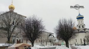 РОССИЯ  Достопримечательности Сергиева Посада . Свято-Троицкая Сергиева лавра