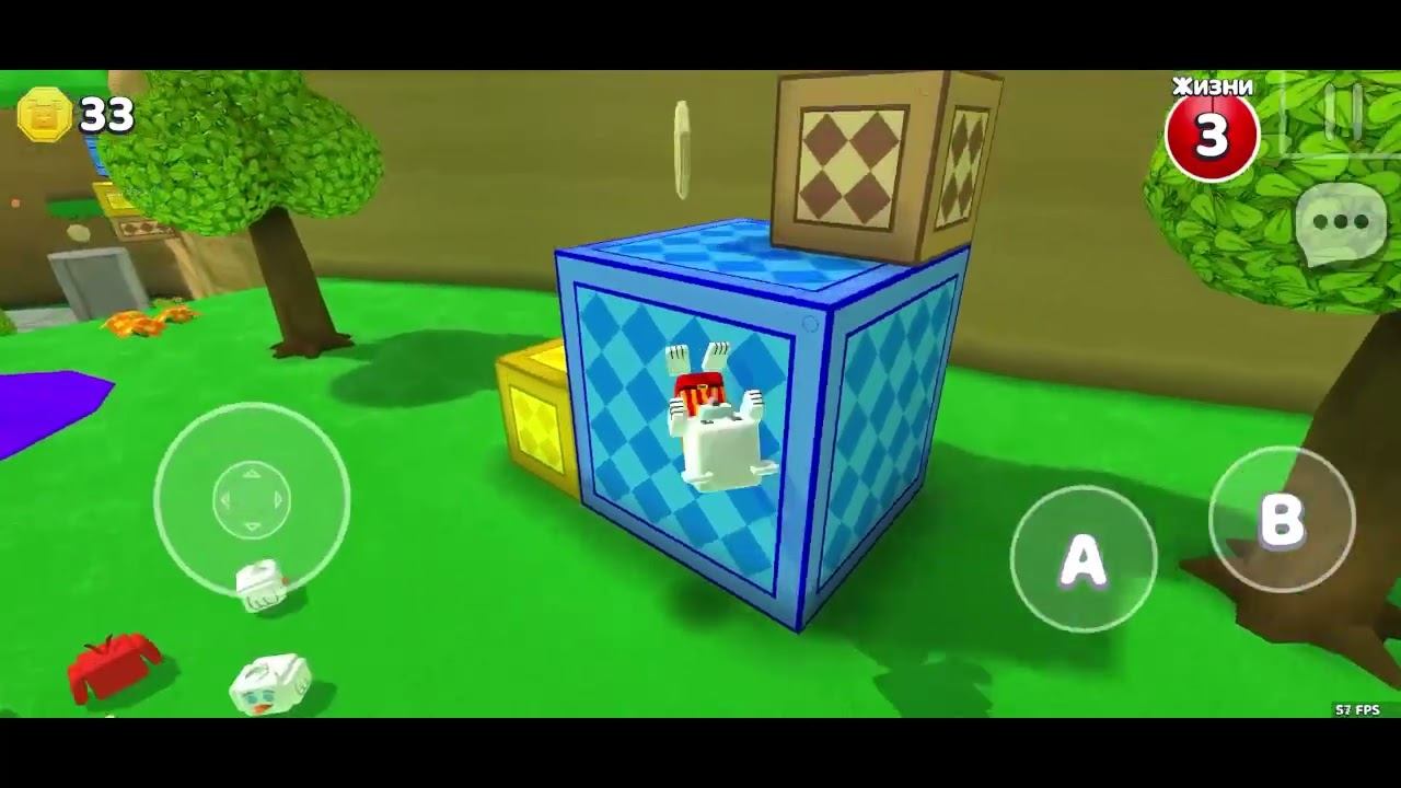 Malai & Papa играют в Super Bear Adventure у нас появился друг который круто играет