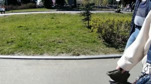 Возложение цветов к вечному огню + наша прогулка.