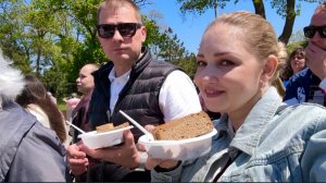 ВЛОГ 9 Мая День Победы в Анапе ! Едем погулять в центр всей семьей !