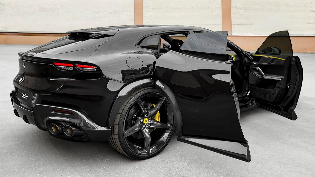 Ferrari Pureblood 2026 — новый брутальный  SUV в деталях.