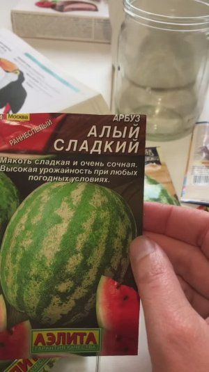 7 мая- посадка арбузов