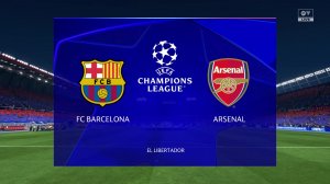 Барселона - Арсенал Лига Чемпионов 1/2 Полуфинал сезон 26/27 игра FC26