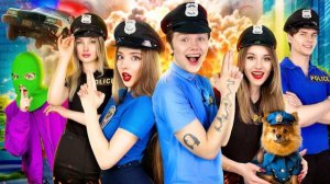 Мы стали Полицейскими! Полицейские против Преступников!