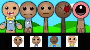 Инкредибокс Спрунки Все Персонажи из Kick the Buddy, фазы 1–3