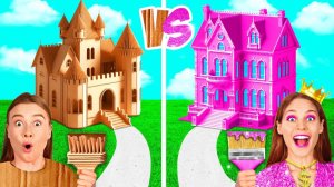 One Color House Rich против Broke против Giga Rich # Умные гаджеты против хакеров
