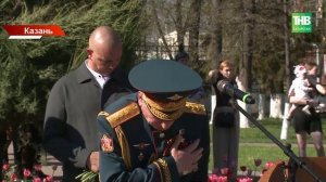 В Татарстане открыли первый памятник участникам СВО