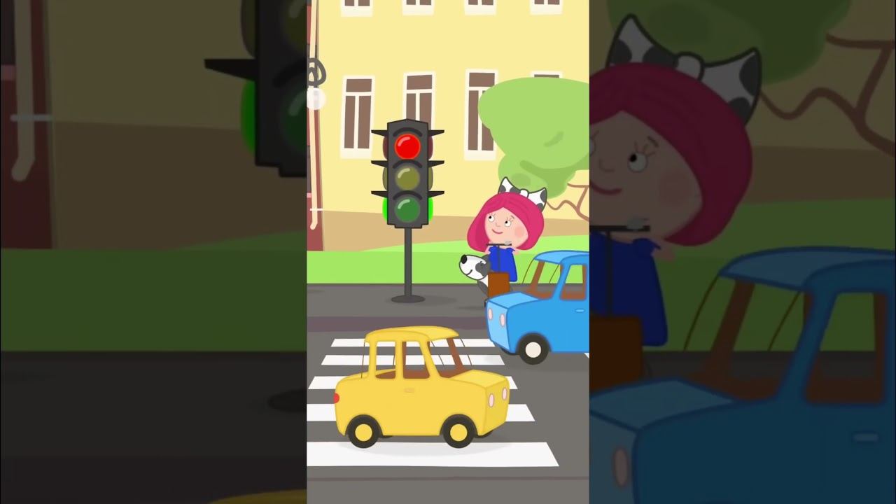 🚦Смарта учится переходить дорогу #детскийканал #мультик #смарта