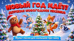 Новый год идёт — детская новогодняя песенка | Мульт-песня для малышей про зиму