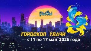 Гороскоп удачи на неделю с 11 по 17 мая 2026 года. Рыбы