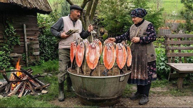 Речная Форель На Открытом Огне 🐟🌾 смотреть онлайн