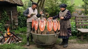 Речная Форель На Открытом Огне 🐟🌾