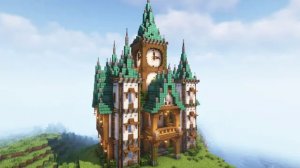 Майнкрафт ｜ Как построить фантастический особняк (Clock Tower Mansion) ｜ Туториал