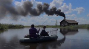 Енисей. Река. Рыбалка.