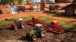 [РП] В ИГРЕ FARMING SIMULATOR 18. ПРОДОЛЖАЮ РАЗВИВАТЬ С/Х. КУПИЛ НОВЫЙ СЕЯЛКИ. [ДЕНЬ-3]
