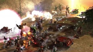 Warhammer 40,000 Dawn of War - Definitive Edition бои по сети  61 Реанские джунгли FFA