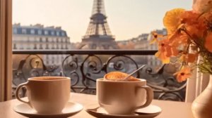 Autumn Coffee in Paris   Relaxing Jazz Instrumental Music for Good Mood Start th