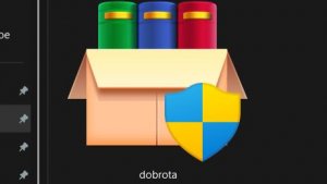 запускаю вирус доброта на windows 7