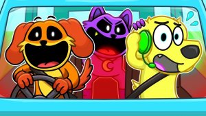 🤯 МЫ ОТПРАВИЛИСЬ В ПОЕЗДКУ СО SMILING CRITTERS В РОБЛОКС! ROBLOX!