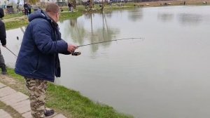 ещё одна форель в подсаке