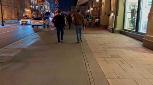 Москва после заката 2026 😈 Роскошные авто, горячие девчонки и яркая ночь