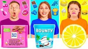 Еда тех же цветов # Смешные ситуации и неудачи BaRaDa Gold Challenge