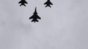 Пролёт самолётов на парад Победы. 09.05.2026 год. Москва.