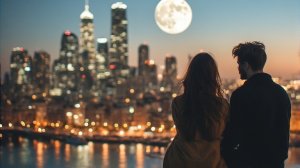 And together under the moon