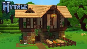 Hytale: как построить средневековый стартовый дом (руководство)