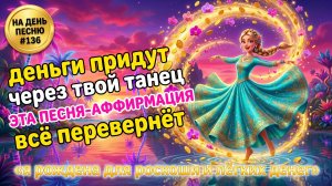 НА ДЕНЬ ПЕСНЮ #136 | МАГИЧЕСКАЯ ПЕСНЯ-АФФИРМАЦИЯ НА БОГАТСТВО | я рождена для роскоши и лёгких денег