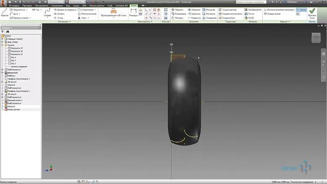 Создание идеальной автопокрышки в Autodesk Inventor