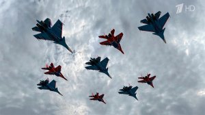 Главным событием празднования Дня Победы стал военный парад на Красной площади в Москве.