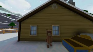 Super Bear Adventure все секреты и стикеры в Снежной Долине.