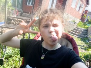 у бабушки