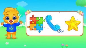 Детский развивающий мультфильм, пазлы, головоломка.