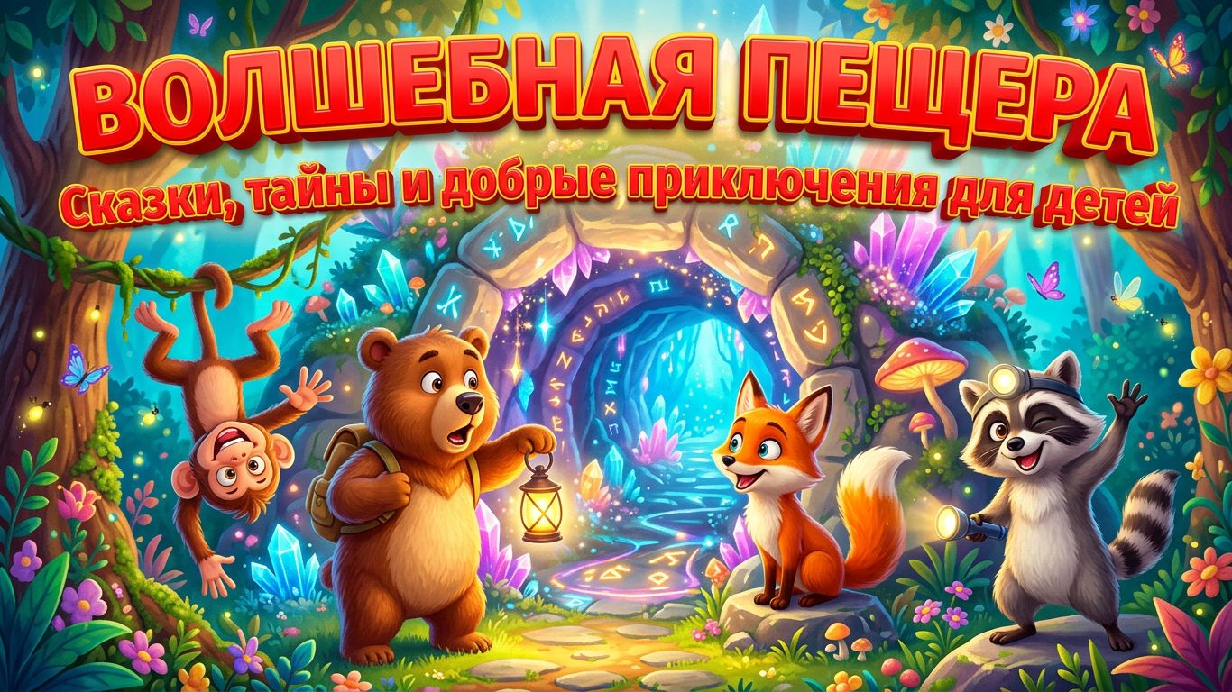 Волшебная пещера | Сказки, тайны и добрые приключения для детей