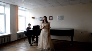 Шкуратова Полина М. Глинка.  Песня Ильиничны из музыки к драме Н .Кукольника  «Князь Холмский»